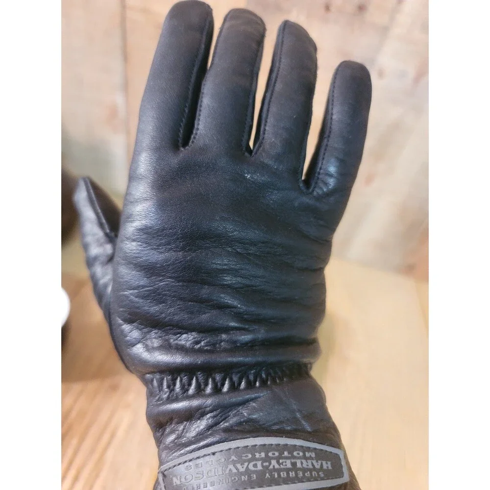 Womens Harley Davidson Riding Leather Gloves
